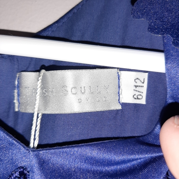 🩷HOST PICK!🩷 🆕️ Trish Scully Child Boutique Navy Formal Dress 6-12 Months - Picture 8 of 9